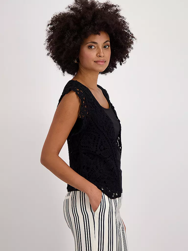 MONARI | Cárdigan | Negro