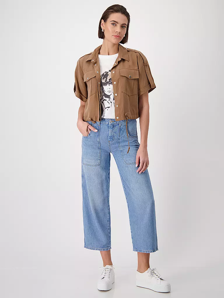 MONARI | Camisa blusa | Camel