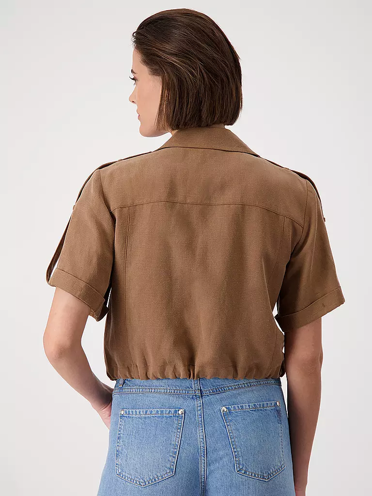 MONARI | Camisa blusa | Camel
