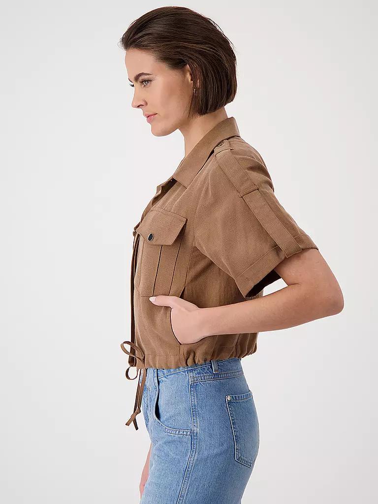 MONARI | Camisa blusa | Camel