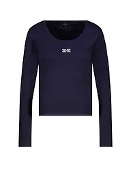 MONARI | Camiseta de manga larga | Azul oscuro