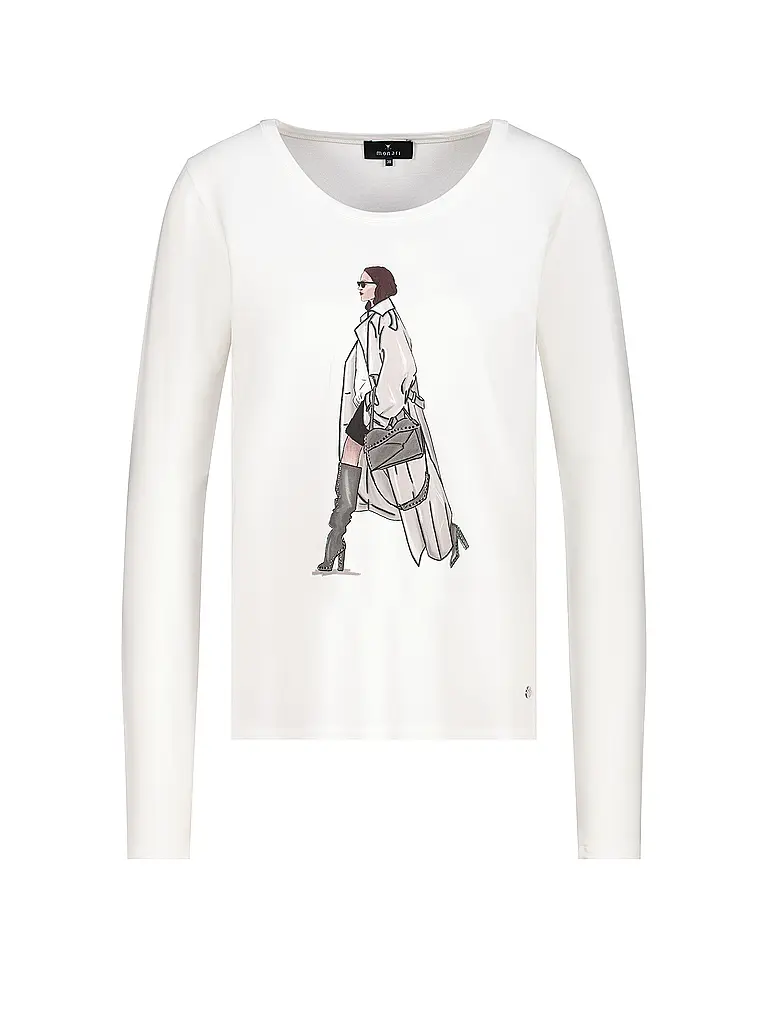 MONARI | Camiseta de manga larga | Crema