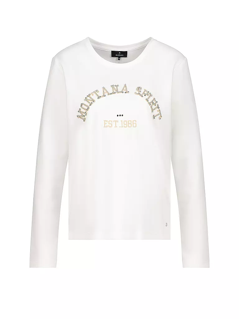 MONARI | Camiseta de manga larga | Blanco