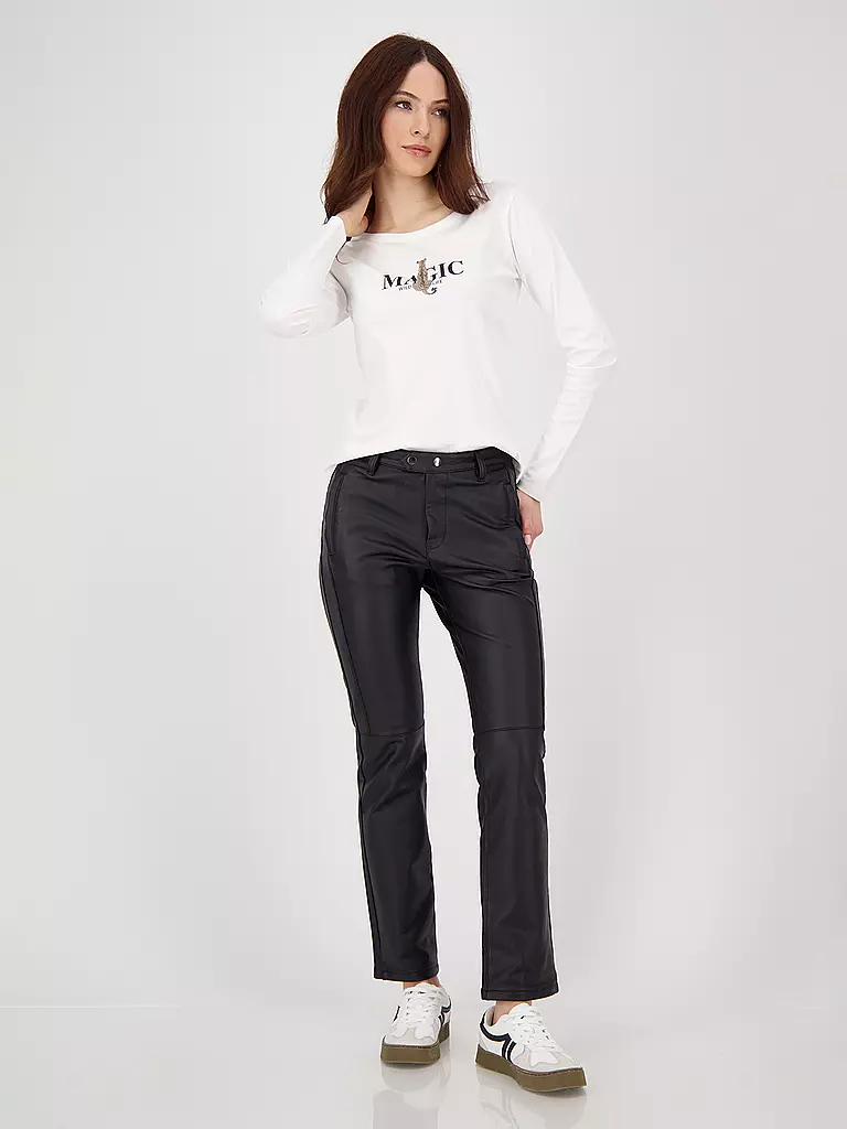 MONARI | Camiseta de manga larga | Crema