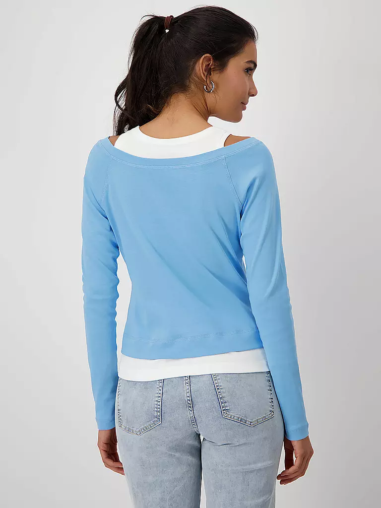 MONARI | Camiseta de manga larga | Azul