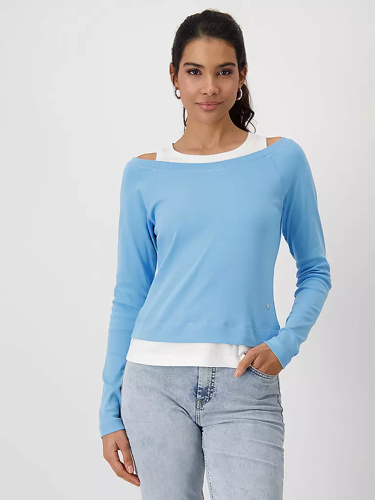 MONARI | Camiseta de manga larga | Azul