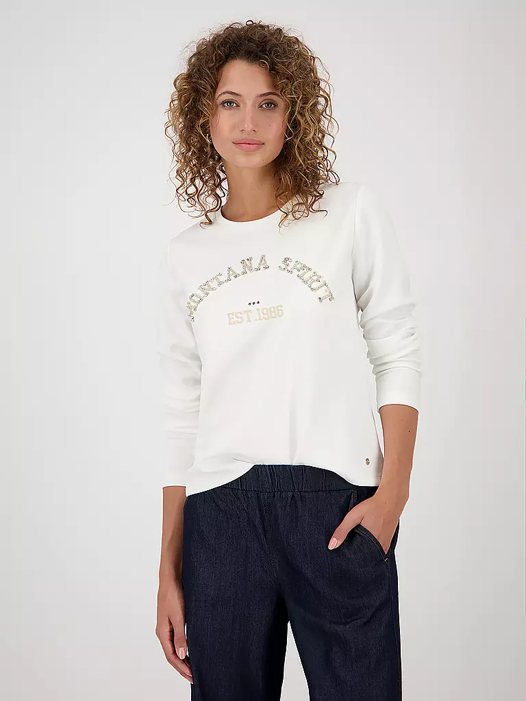 MONARI | Camiseta de manga larga | Blanco