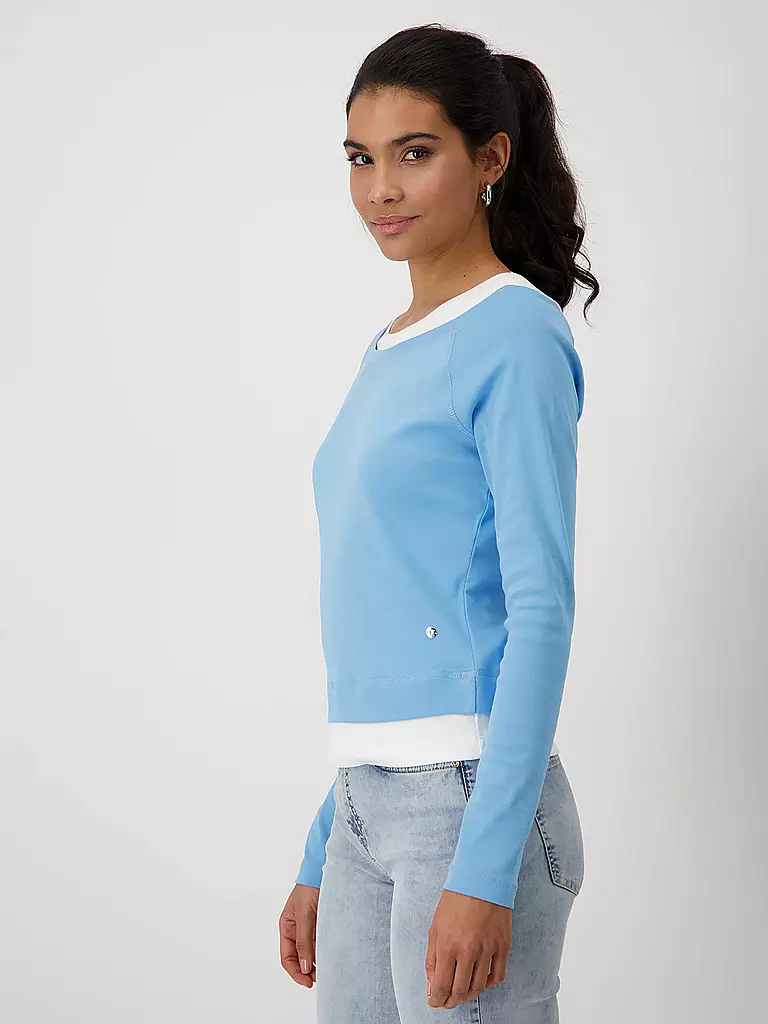 MONARI | Camiseta de manga larga | Azul