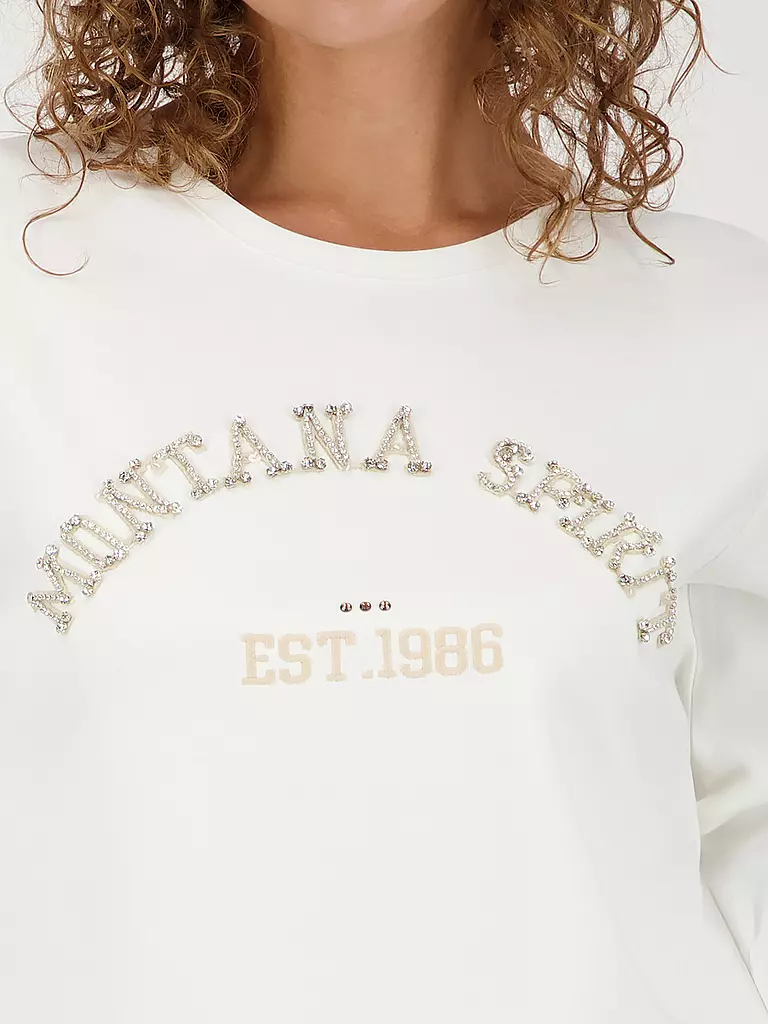 MONARI | Camiseta de manga larga | Blanco