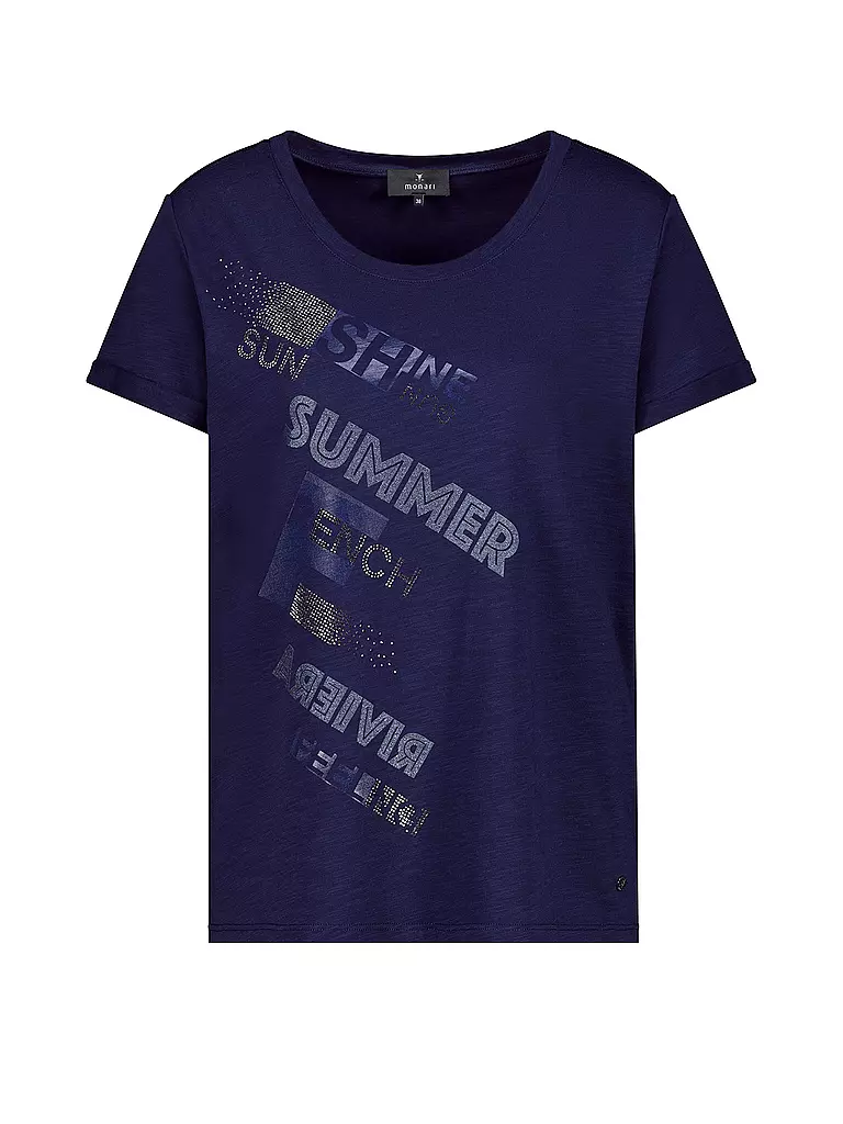 MONARI | Camiseta | Azul oscuro