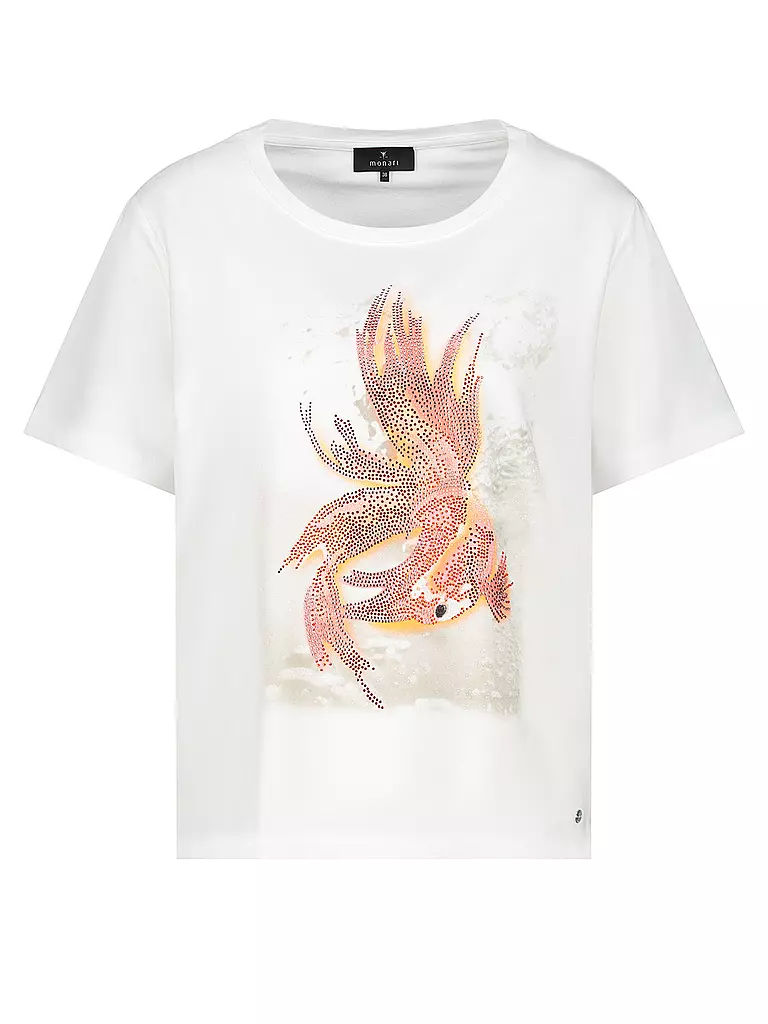 MONARI | Camiseta | Blanco