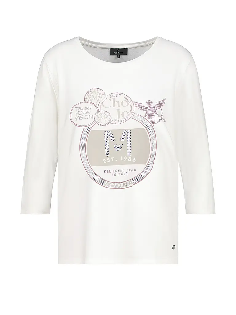MONARI | Camiseta | Blanco