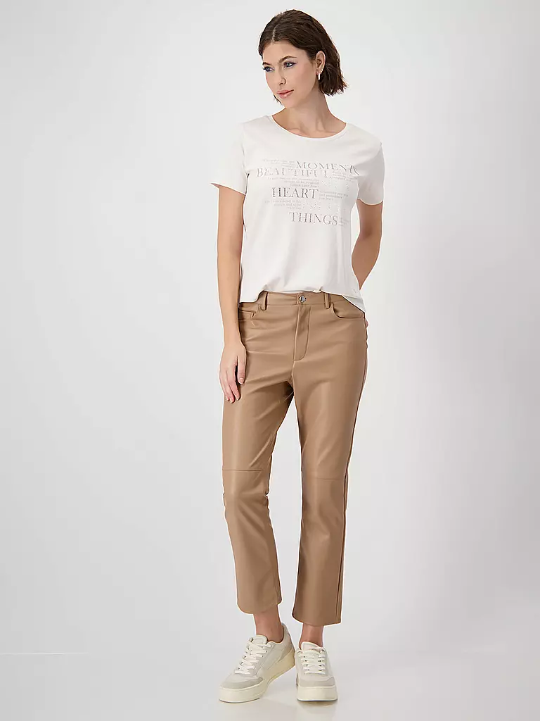 MONARI | Camiseta | Beige
