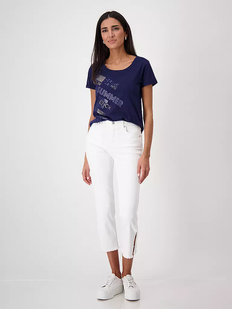 MONARI | Camiseta | Azul oscuro