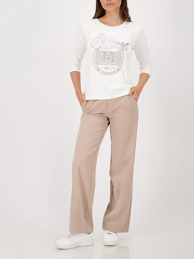 MONARI | Camiseta | Blanco