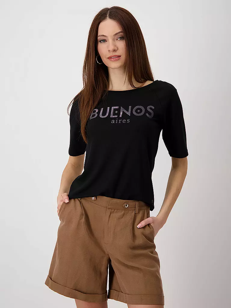 MONARI | Camiseta | Negro