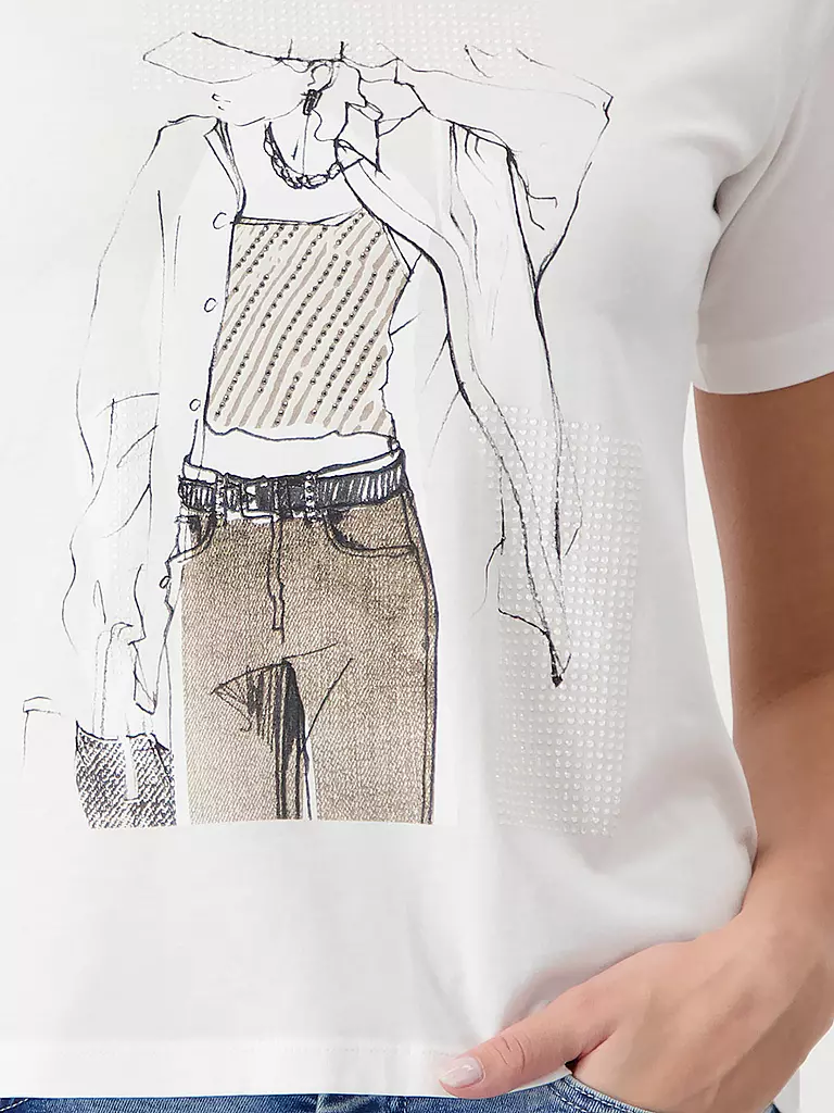 MONARI | Camiseta | Crema