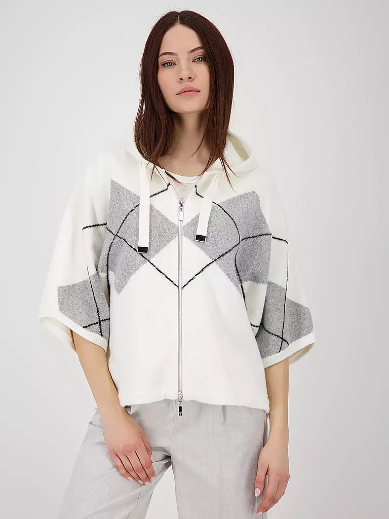 MONARI | Capa - Poncho | Crema