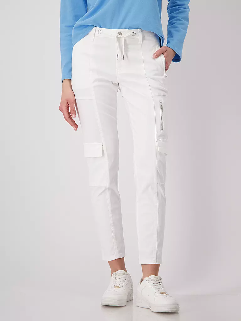 MONARI | Cargohose | Crema