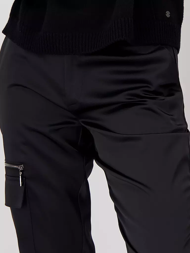 MONARI | Cargohose | Negro