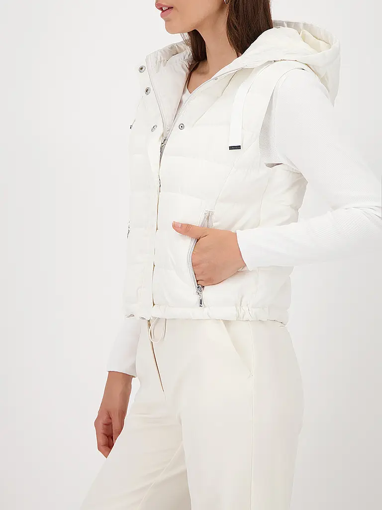 MONARI | Chaleco acolchado | Crema