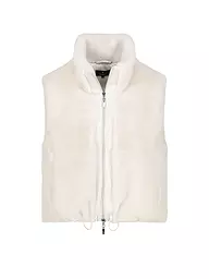 MONARI | Chaleco con aspecto de piel | Crema
