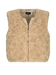 MONARI | Chaleco con aspecto de piel | Camel