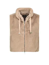 MONARI | Chaleco con aspecto de piel | Beige