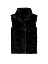 MONARI | Chaleco con aspecto de piel | Negro