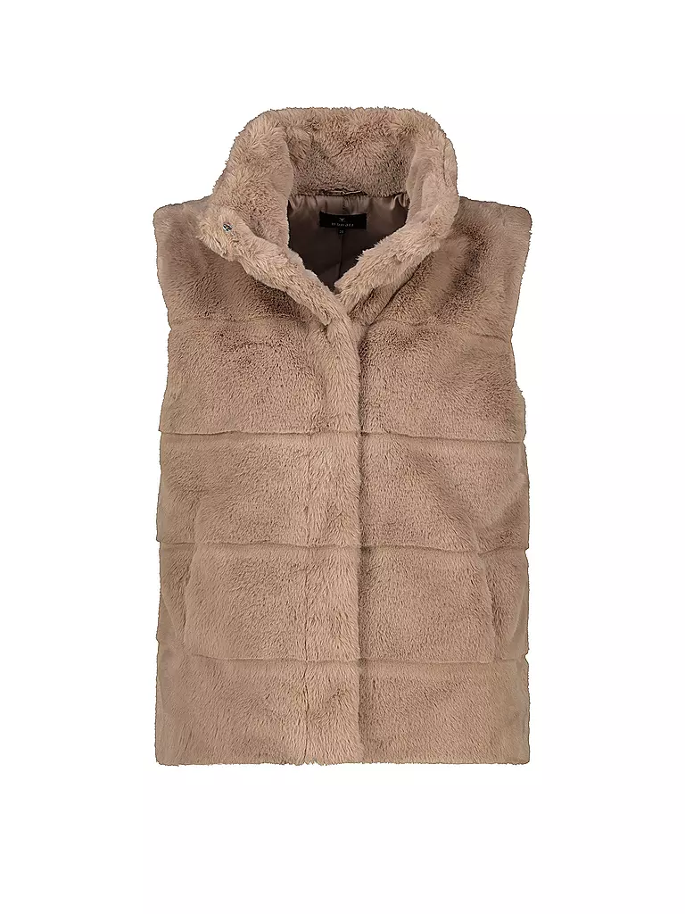 MONARI | Chaleco con aspecto de piel | camel
