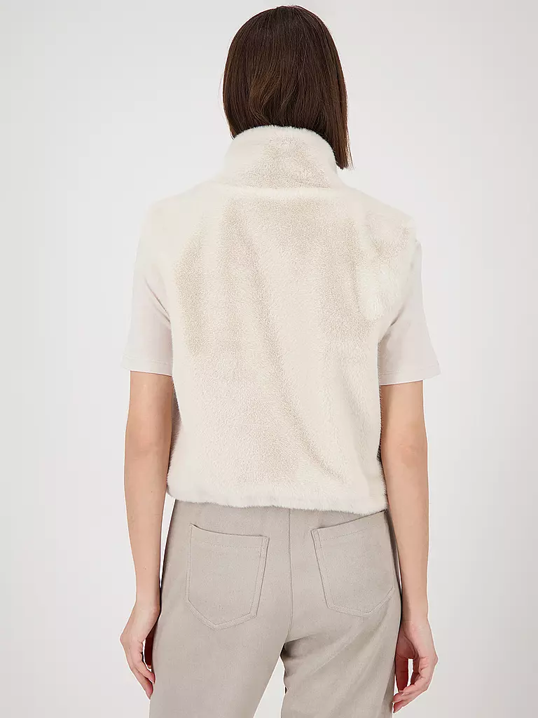 MONARI | Chaleco con aspecto de piel | 