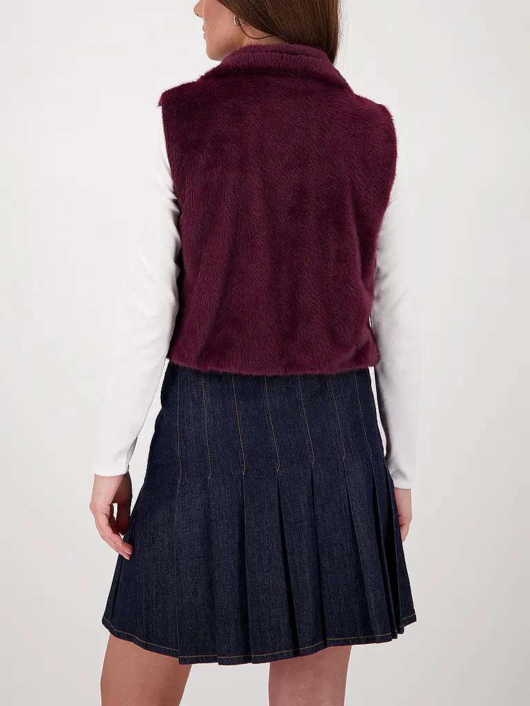 MONARI | Chaleco con aspecto de piel | 