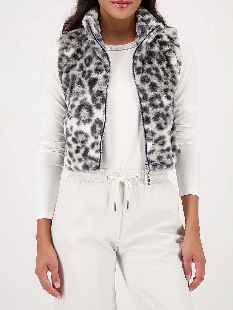 MONARI | Chaleco con aspecto de piel | Beige