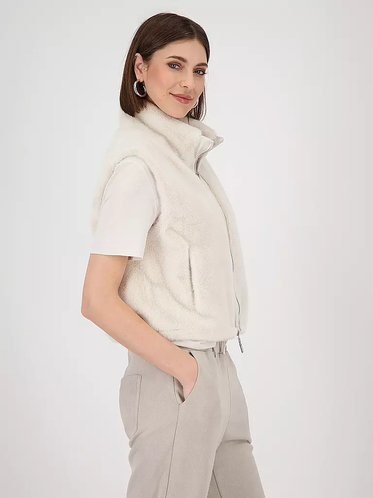 MONARI | Chaleco con aspecto de piel | 