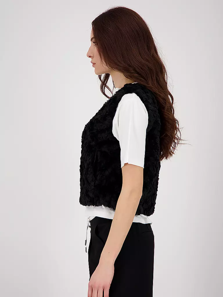 MONARI | Chaleco con aspecto de piel | 