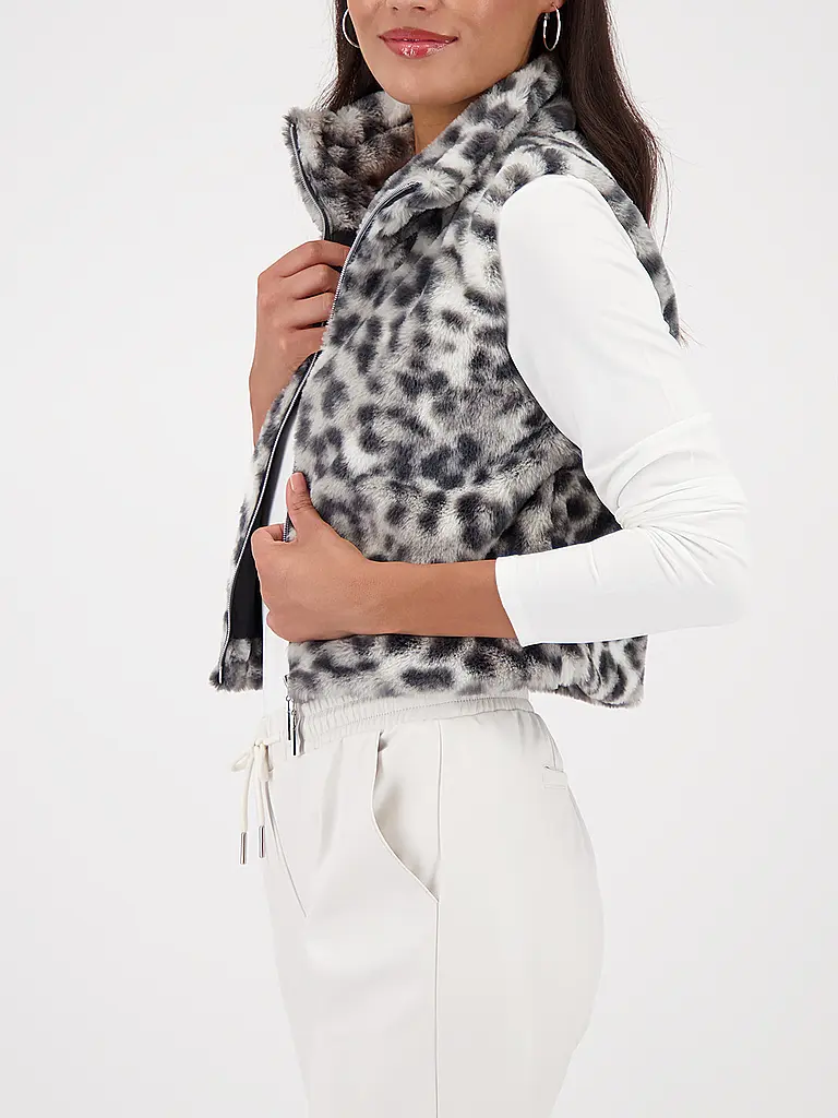 MONARI | Chaleco con aspecto de piel | Beige