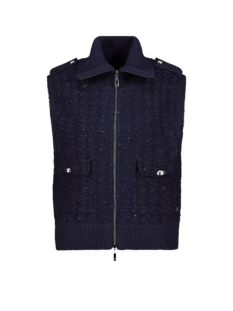 MONARI | Chaleco | Azul oscuro