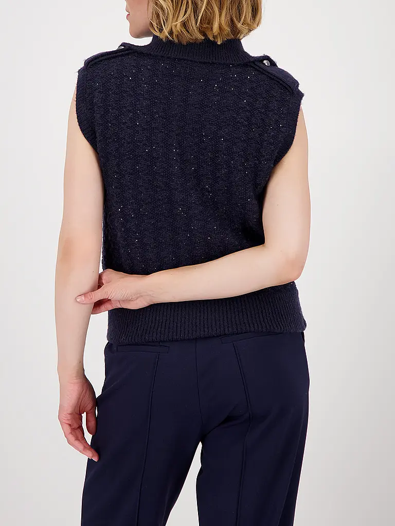 MONARI | Chaleco | Azul oscuro