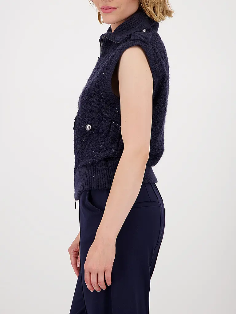 MONARI | Chaleco | Azul oscuro