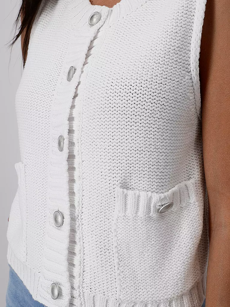 MONARI | Chaleco | Crema