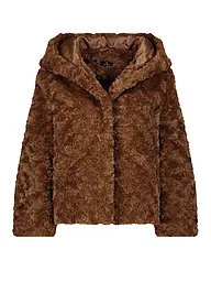 MONARI | Chaqueta con aspecto de piel | Marrón