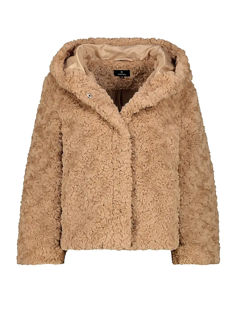 MONARI | Chaqueta con aspecto de piel | Marrón claro