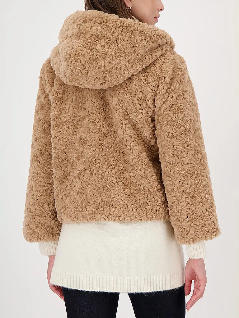 MONARI | Chaqueta con aspecto de piel | Marrón claro