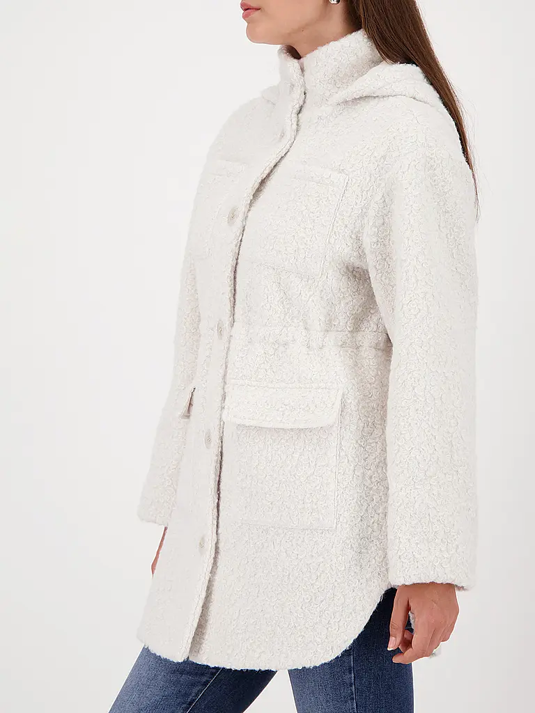MONARI | Chaqueta con aspecto de piel | Crema