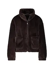 MONARI | Chaqueta de aspecto de piel | Marrón