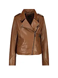 MONARI | Chaqueta de imitación de cuero | Marrón