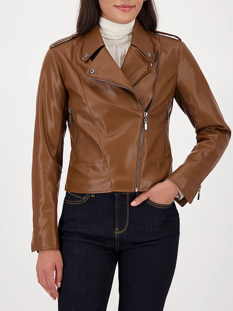 MONARI | Chaqueta de imitación de cuero | 