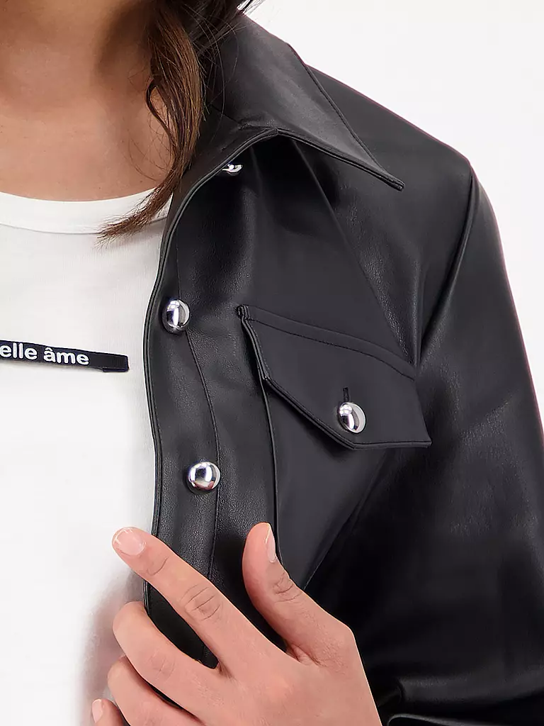 MONARI | Chaqueta de imitación de cuero | 