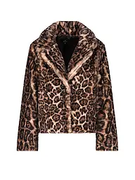 MONARI | Chaqueta de imitación de piel | Marrón