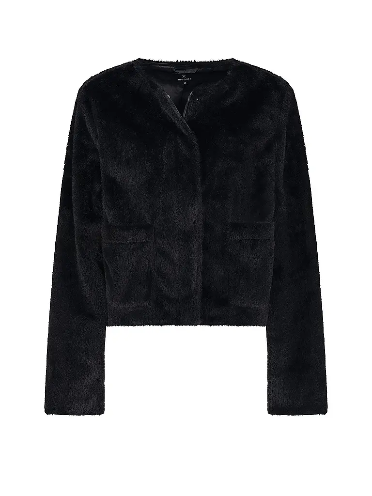 MONARI | Chaqueta de piel sintética | Negro